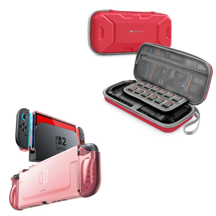Bundle Sale -Blade Series Clear Case & Deluxe Plus Carrying Cases for Nintendo Switch 2