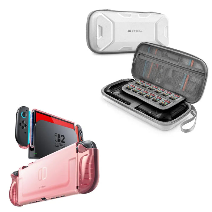 Bundle Sale -Blade Series Clear Case & Deluxe Plus Carrying Cases for Nintendo Switch 2