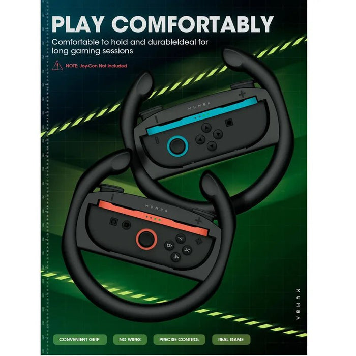 Drive Grip (2 Sets) for Nintendo Switch 2 - Mumba