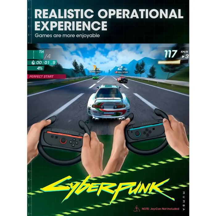 Drive Grip (2 Sets) for Nintendo Switch 2 - Mumba