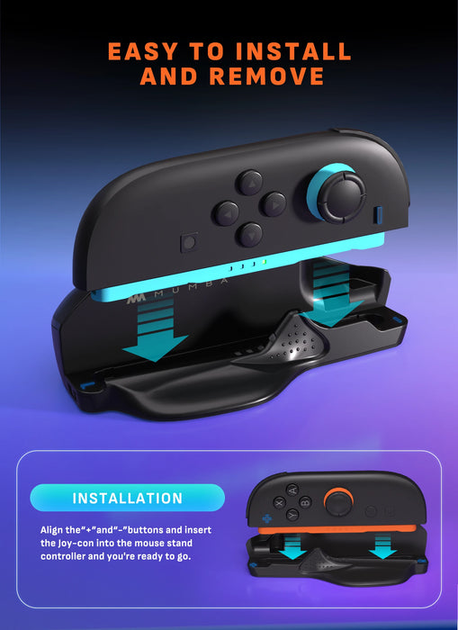 Mouse Grip for Nintendo Switch 2 Joy-Con