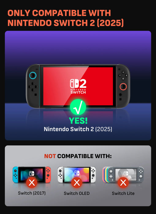 Thumb Grips for Nintendo Switch 2 Joy-Con