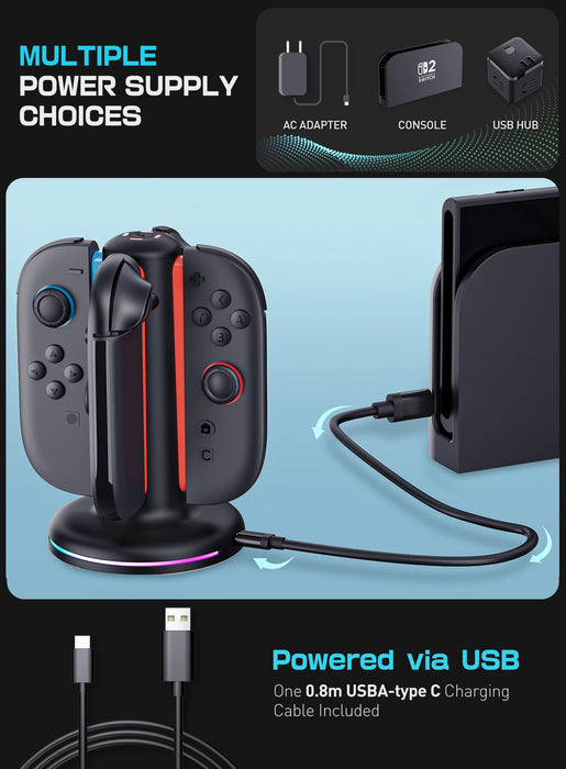 Charging Dock for Nintendo Switch 2
