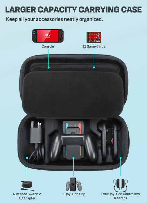 Deluxe Series Pro Carrying Cases for Nintendo Switch 2