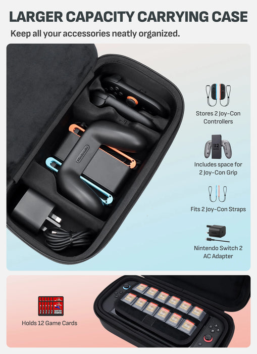 Deluxe Series Pro Carrying Cases for Nintendo Switch 2