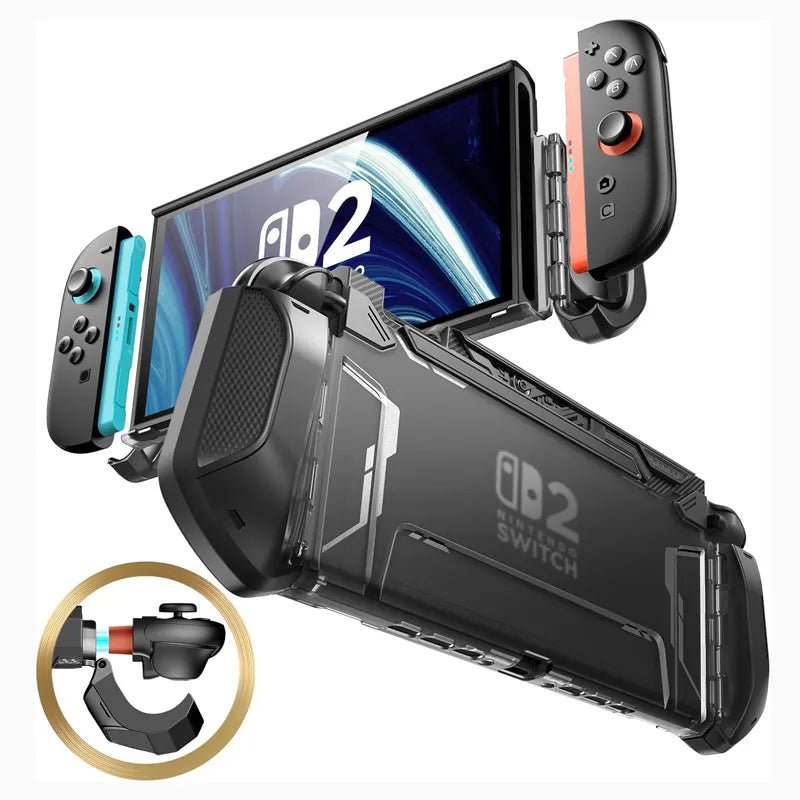 Dockable Switch 2 Case | TPU Grip, Quick Joy-Con Release | Mumba