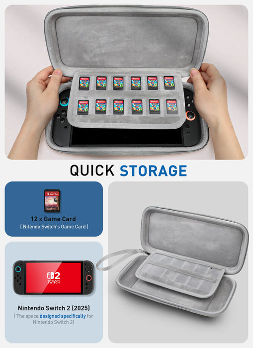 Deluxe Slim Carrying Cases for Nintendo Switch 2