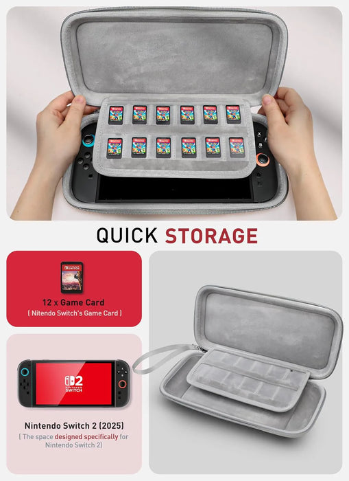 Deluxe Slim Carrying Cases for Nintendo Switch 2
