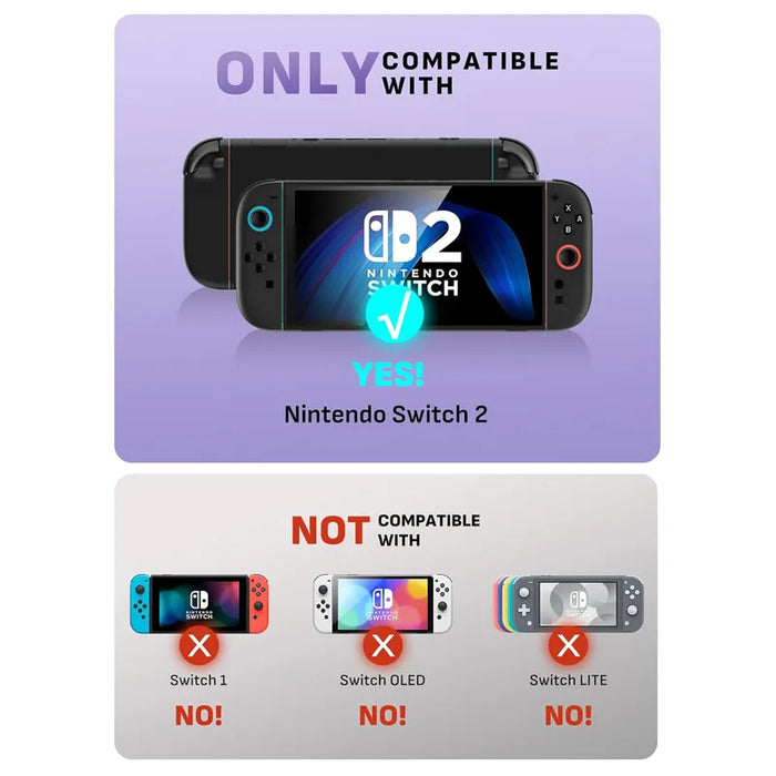 Mumba Blade case compatibility guide: for Nintendo Switch 2, not Nintendo Switch, Switch OLED or Switch Lite.