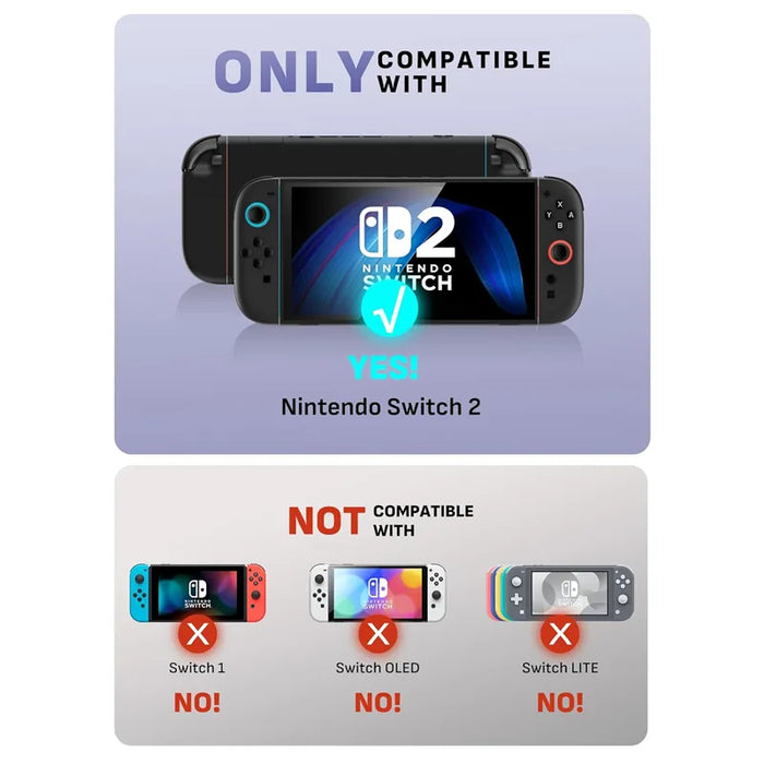 Mumba Blade case compatibility guide: for Nintendo Switch 2, not Nintendo Switch, Switch OLED or Switch Lite.