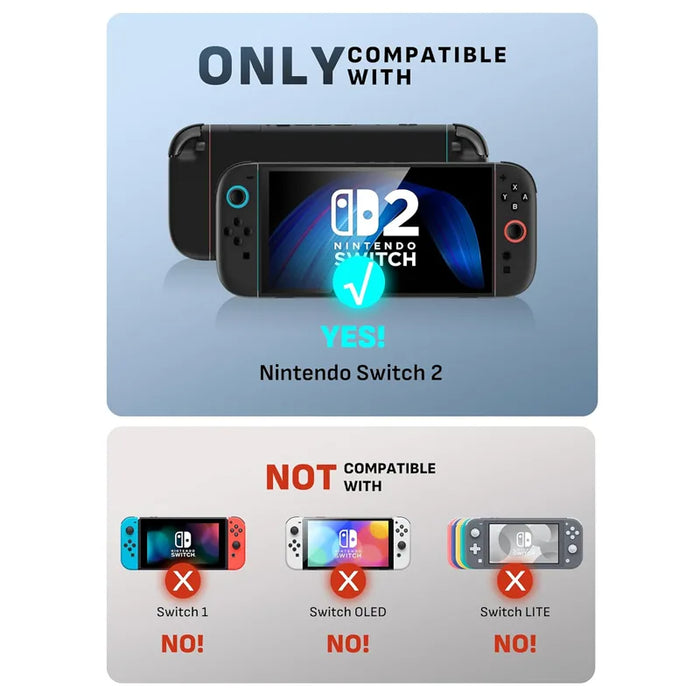 Mumba Blade case compatibility guide: for Nintendo Switch 2, not Nintendo Switch, Switch OLED or Switch Lite.