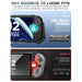 One-piece construction infographic for the Mumba Blade Mixtape Switch 2 case, compared with a three-piece case design.