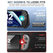 Nintendo Switch 2 one-piece case construction compared with a three-piece design; black-and-white graffiti lettering case shown.
