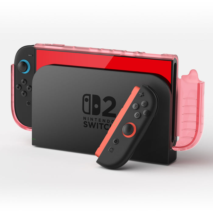 Mumba Clear Cases for Nintendo Switch 2(Pink/Purple) - Mumba