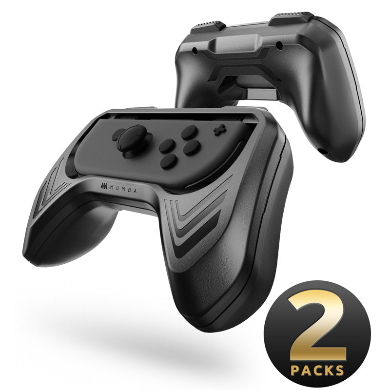 ジョイコンハンドル MUMBA Nintendo Switch Joy-Con ハンドル グリップ 2個 任天堂 mxn26g8 ジョイコングリップ Nintendo Switch 対応 Joy-Conハンドル 2個
