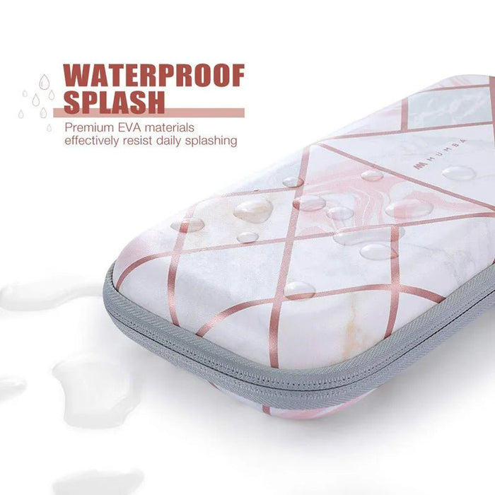 Mumba - Pink Marble Carrying Case for for Nintendo Switch & OLED - Mumba