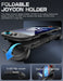 Mumba Titan case for Nintendo Switch 2 in black with a fold-down Joy-Con holder and diagrams showing controller removal.