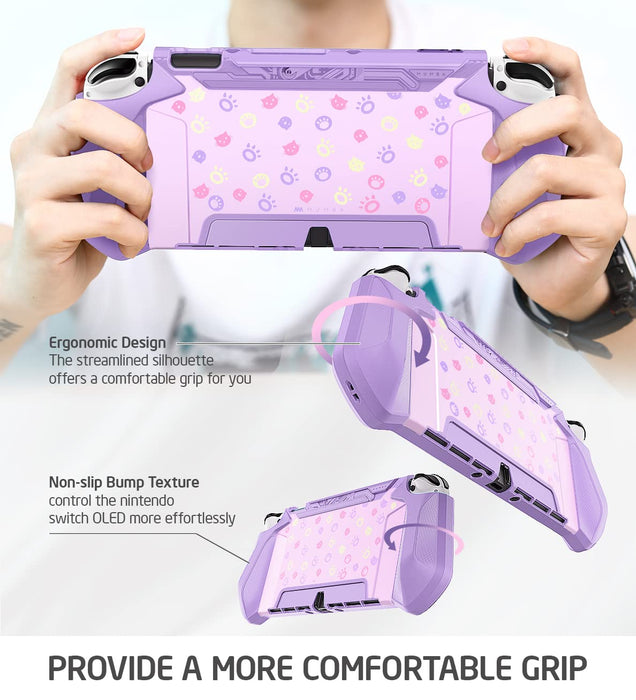 Mumba-Blade Series Case (BBPurple) for Nintendo Switch OLED - Mumba