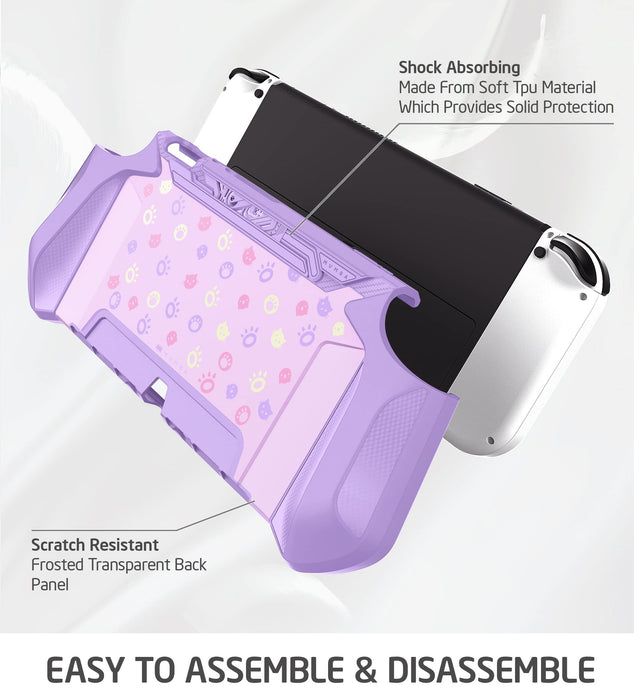Mumba-Blade Series Case (BBPurple) for Nintendo Switch OLED - Mumba