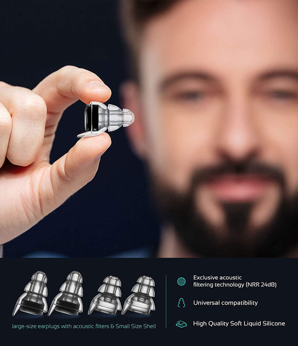 Mumba-High Fidelity Concert Earplugs - Mumba