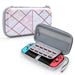 Mumba-Pink Marble Carrying Case for for Nintendo Switch & OLED - Mumba